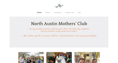 Desktop Screenshot of northaustinmothersclub.org